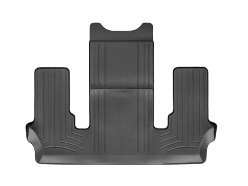 Weathertech Custom Fit FloorLiners for Toyota Sequoia, Sequoia, Sequoia - 3rd Row (440935), Black
