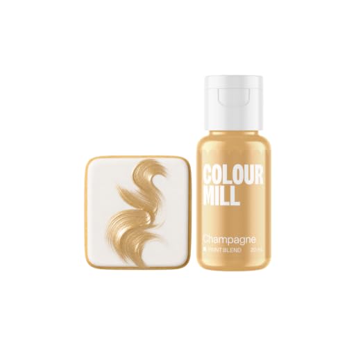 Colour Mill Edible Food Paint 20 Milliliters - Metallic Champagne