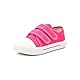 Nordan 910250 Bequeme und rutschfeste Kinderschuhe aus Textil für Spaziergänge, Kindergarten und Zuhause (Fuchsia 1200, 29)