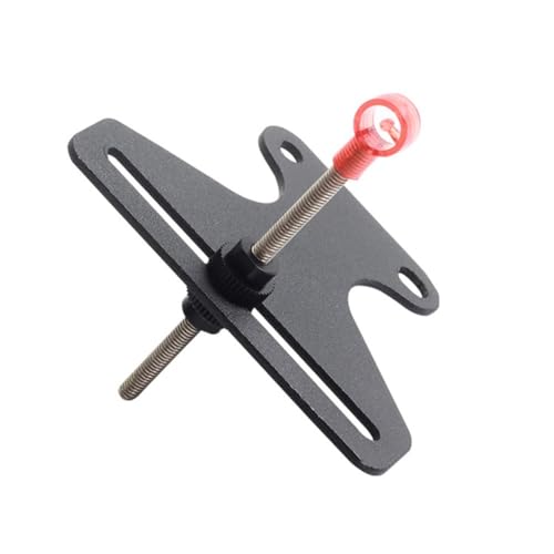 Mira de arco recurvo, mira de acero inoxidable de 1 pin en forma de T con desmontaje rápido para práctica de arco largo y desmontaje, color negro