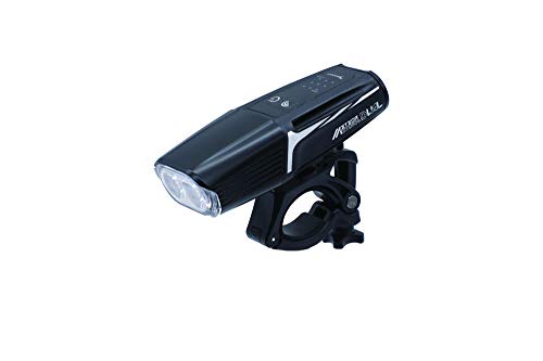 Moon Unisex Adult Meteor Storm Dual Front Cycle Light - Black