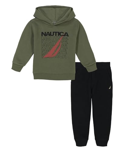 Image of Nautica Boys' 2pc Fleece Pant Set
