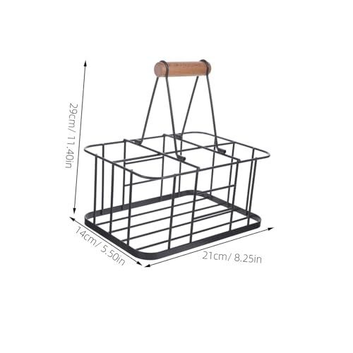 Soporte para botellas Unomor de hierro gris miniatura 5