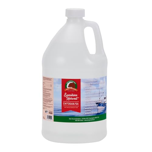 Trident’s Pride Chitosan with Salicylic Acid – Plant Growth & Defense Booster | 128 oz | Enhances Root Development, Strengthens Immunity & Increases Stress Resistance
