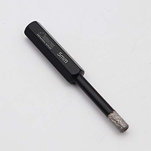 SHDIATOOL Punta per Secco Trapano Diamantata 5