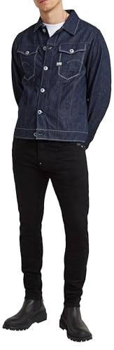 G-STAR Raw Men's Revend Skinny Fit Jeans, Pitch Black, 36W x 36L3