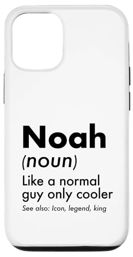 Noah Like A Normal Guy Only Cooler Legend King �t�@�[�X�g�l�[�� �X�}�z�P�[�X iPhone 12/12 Pro �p