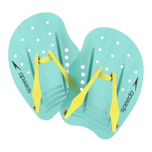 Speedo Unisex Erwachsene Tech Paddel Handpaddel für Schwimmen | Trainingshilfen Trainingshilfen, Arctic Glass, M