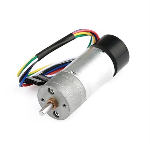 Moteur JGA25-370 CC à fort couple avec mesure de vitesse par capteur effet Hall