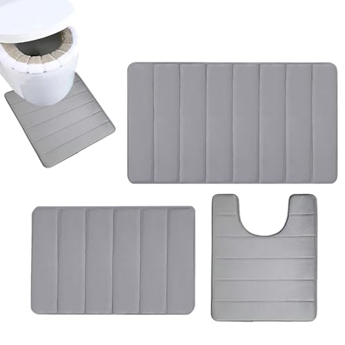 Tapis de bain absorbant et moquette de bain douce lavable pour sol - 7