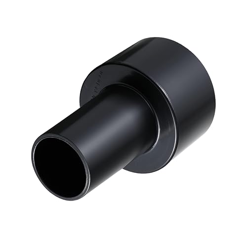WS25011A Universal Vacuum Hose Adapter 2-1/2-inch to 1-1/4-inch for Shop Vacuum Cleaners Wet Dry Black Vacuum Cleaner Adapter