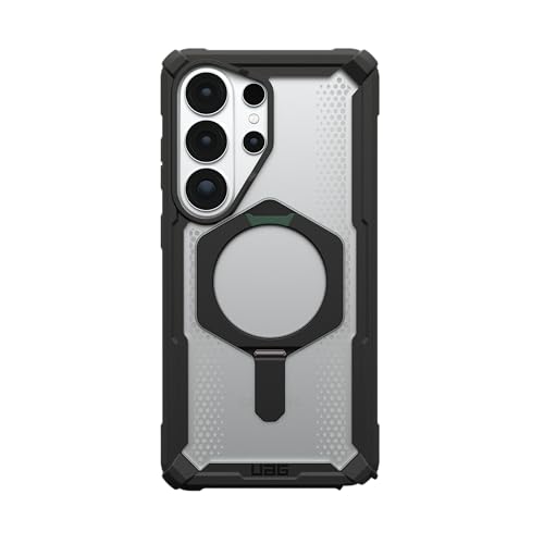 Image of Urban Armor Gear UAG Designed for Galaxy S26 Ultra 5G Case, Plasma XTE - Compatible with Magnetic Charging with Kickstand, Transparent Rugged Military Drop Tested Protective Cover - Black /Clear