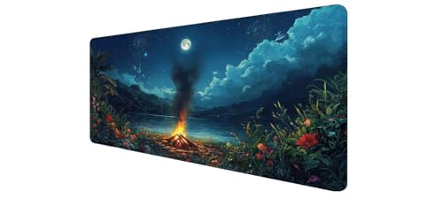 Tapis de souris gaming XXL 1200x600 antidérapant grand tapis de bureau imperméable PC portable D1-640