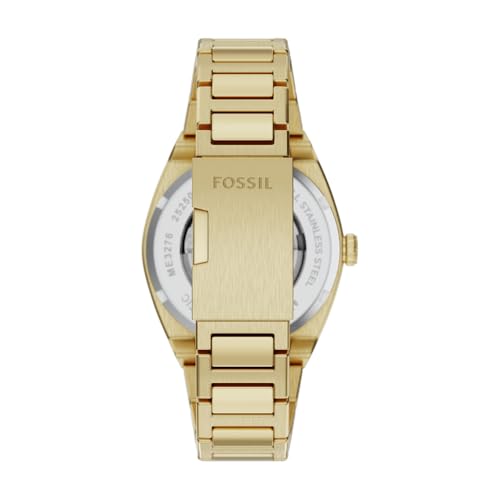Image of Fossil Everett Gold Automatic Stainless Steel Watch ME3276