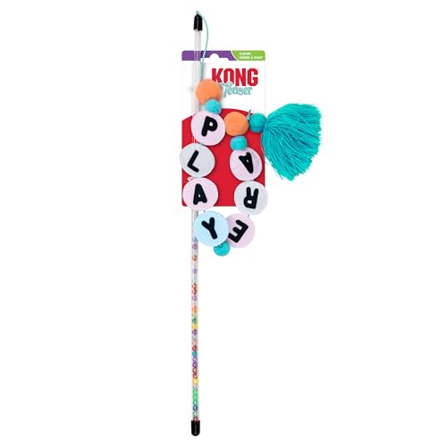 KONG Glow Whisker Wand Cat Toy