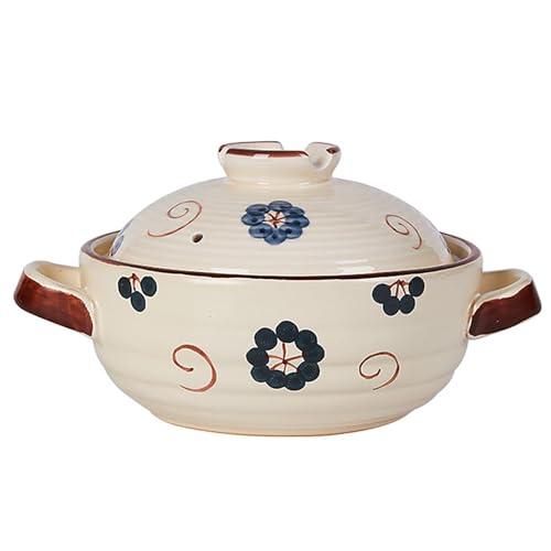 Olla de arcilla japonesa retro de alta gama para alta cocina casera 2