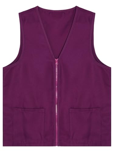 Hansber Kids Boys Girls Sleeveless Volunteer Activity Waistcoat Party Waiter Uniform Vests Waistcoats4