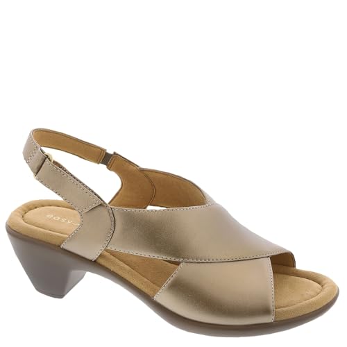 Easy Spirit Womens CHANTAL Comfort Insole Faux Leather Heels