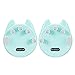 Koldot Piano Finger Trainer Silicone Hand Grip Exerciser Ergonomic Training Finger Pressing Posture Correction Tool for Guitar Piano Trigger Finger Training and Grip 1pair (Green)