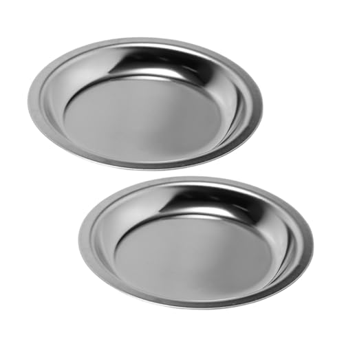 BIUDECO 304 Stainless Steel Tea Bag Dish Teabag Rest Coasters Multi-use Sauce Seasoning Holder