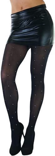 Image of ToBeInStyle Womens Fun Tights with Festive Wrap Around Designs