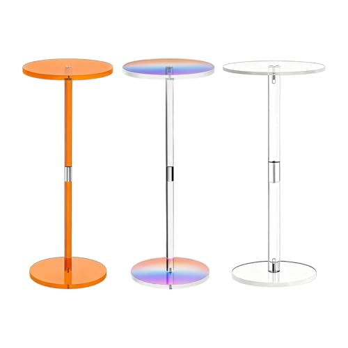 Table d'appoint en acrylique meuble multifonction salon chambre - 7