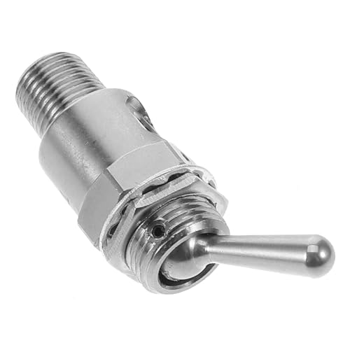 Interruptor neumático mecánico Alipis de botón de palanca para válvulas de control manual de aire 6