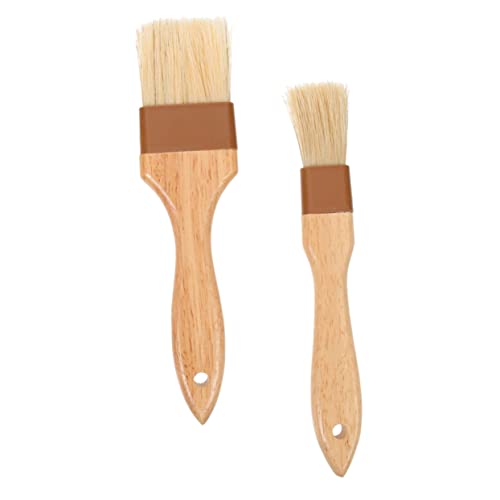 Ciieeo Ergonomic Handle Bbq Basting Brush 1 Oil and Butter Brush High-temperature Resistant for Grilling Non-slip for Baking Perfect for Family Gatherings