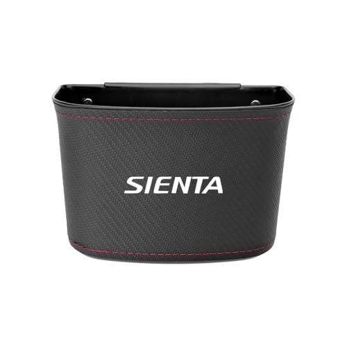 シエンタ 専用 車用 ゴミ箱 SIENTA 10系 170系 80系 e-four グレード 対応 防水 車 ゴミポケット ドア側や座席の後ろ 設置可能 半円型 小物入れ 収納 車 ゴミ ボックス カー用品 大容量 おしゃれ 便利グッズ 1個セット(カーボ