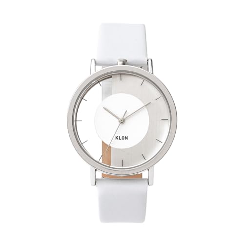 klon rv XPg NA Y fB[X ւxg Vv KLON INVISIBLE OVERLAPPING CIRCLE SHAPES WHITE 38mm