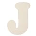 Produktbild Clayre & Eef 62297-J Holzbuchstabe J Ca. 11 cm