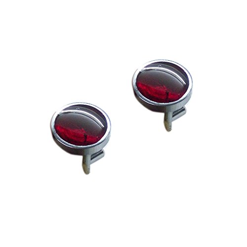 Image of BLACKSMITH Silver Round Cufflink for Men