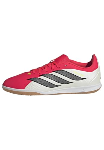 adidas Unisex niños Predator Club Sala Indoor Football Shoes Kids, Lucid Red/Core Black/FTWR White, 37 1/3 EU