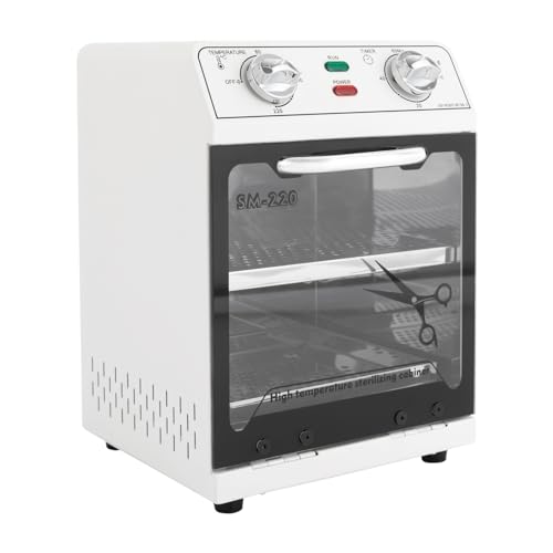 Stérilisateur autoclave de grande capacité de 8 l pour manucure dentaires coiffures