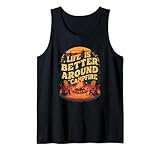 Photo Gallery life is better around the campfire caming e camper vita canotta Photo Gallery life is better around the campfire caming e camper vita canotta