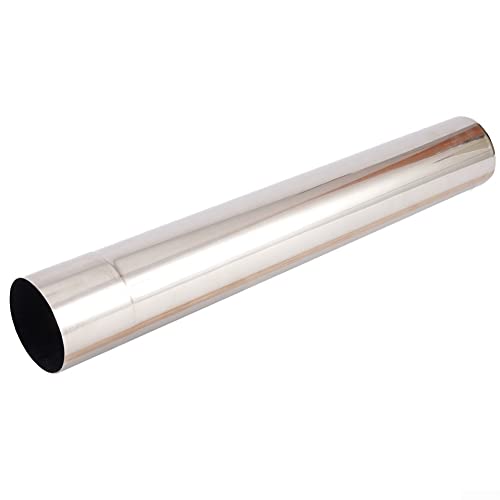 Tubo Fumista In Acciaio Inox 1.4404 &ndash; Ginocchio 220mm, Spessore 0.6mm, Diametro Rotondo