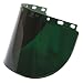 Honeywell 4178IRUV5 Fiber-Metal Model 4178 Shade 5 Propionate Molded Wide Vision Faceshield Window, 8" x 16 1/2" x 0.060", Green