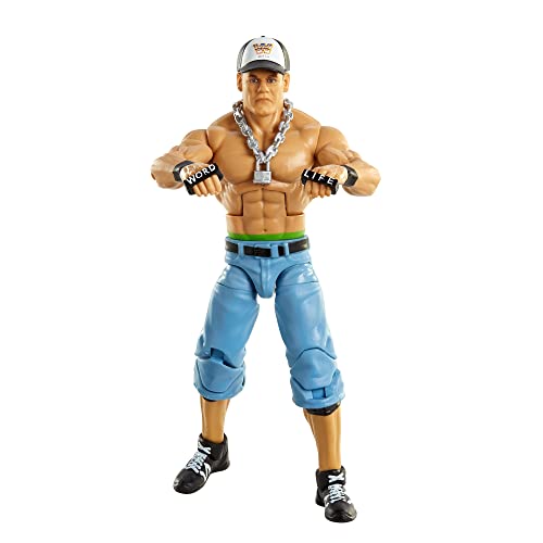 WWE GVC03 John Cena Elite Collection Top Picks Action Figure, Multicolor, 18.0 cm*5.0 cm*7.0 cm