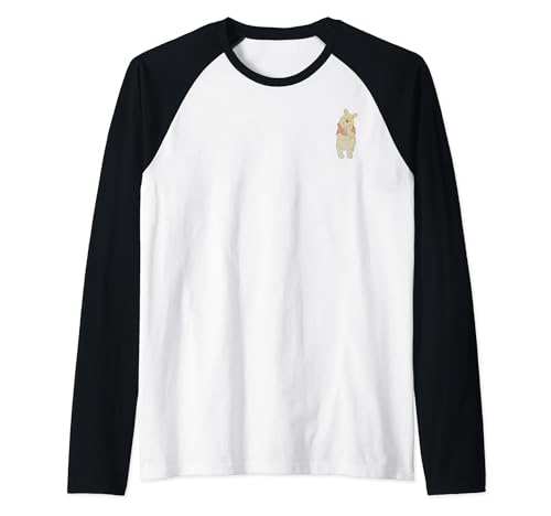 T-shirt raglan Winnie l'Ourson Disney pour adulte