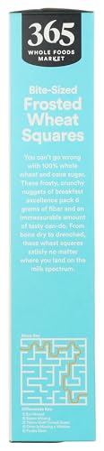 Image of 365 by Whole Foods Market, Frosted Wheat Squares Cereal, 16 Ounce
