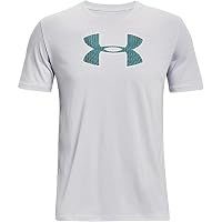 Under Armour Men's Big Logo Short Sleeve T-Shirt, Halo Gray, S
