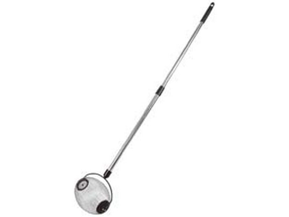 1PEZZO RACCOGLITORE PER NOCCIOLE E OLIVE CON MANICO TELESCOPICO CM.80-120 - cestello ? mm.230x170