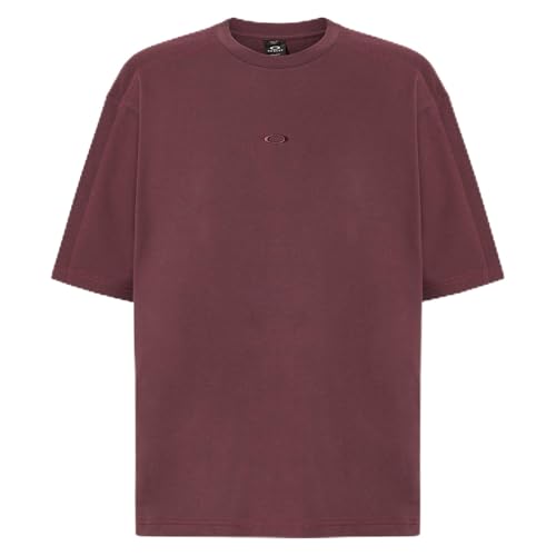 Oakley Mens Dual French Terry Tee, Grenache, Small | Amazon.com
