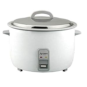 Adcraft RC-E50 50-Cup Rice Cooker with 50 Cup Capacity and Oversized Fork, 2630-3500w, 208/240v