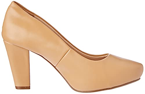 Sapato, Via Uno, 321002SFBVU, Feminino Bege, 38