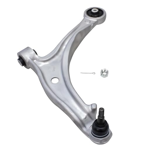Image of Detroit Axle - 6pc Front End Control Arms Kit for 2005-2010 Honda Odyssey 2 Lower Control Arms w /Ball Joints 4 Inner & Outer Tie Rod End Links 2006 2007 2008 2009 Replacement