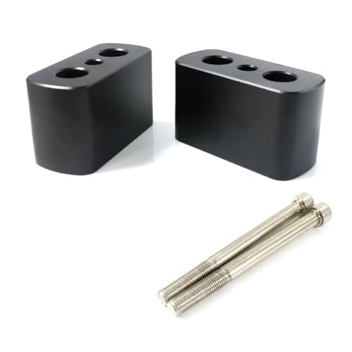Abrazadera manillar para R 1200 GS Adventure 2008-2012 kit elevadores aluminio 4