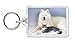 Produktbild Advanta - Keyrings Samojeden und Katze Foto Schlüsselbund TierstrumpffüllerGeschenk