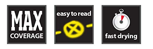 Industrial Choice Rust-Oleum 203038-12Pk Inverted Water-Based Marking Spray Paint, 17 Oz, Safety Red, 12 Pack #TOP6