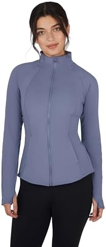 Yogalicious Womens Ultra Soft Lightweight Full Zip